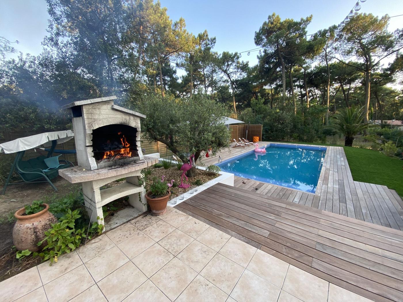 Le barbecue en pierre