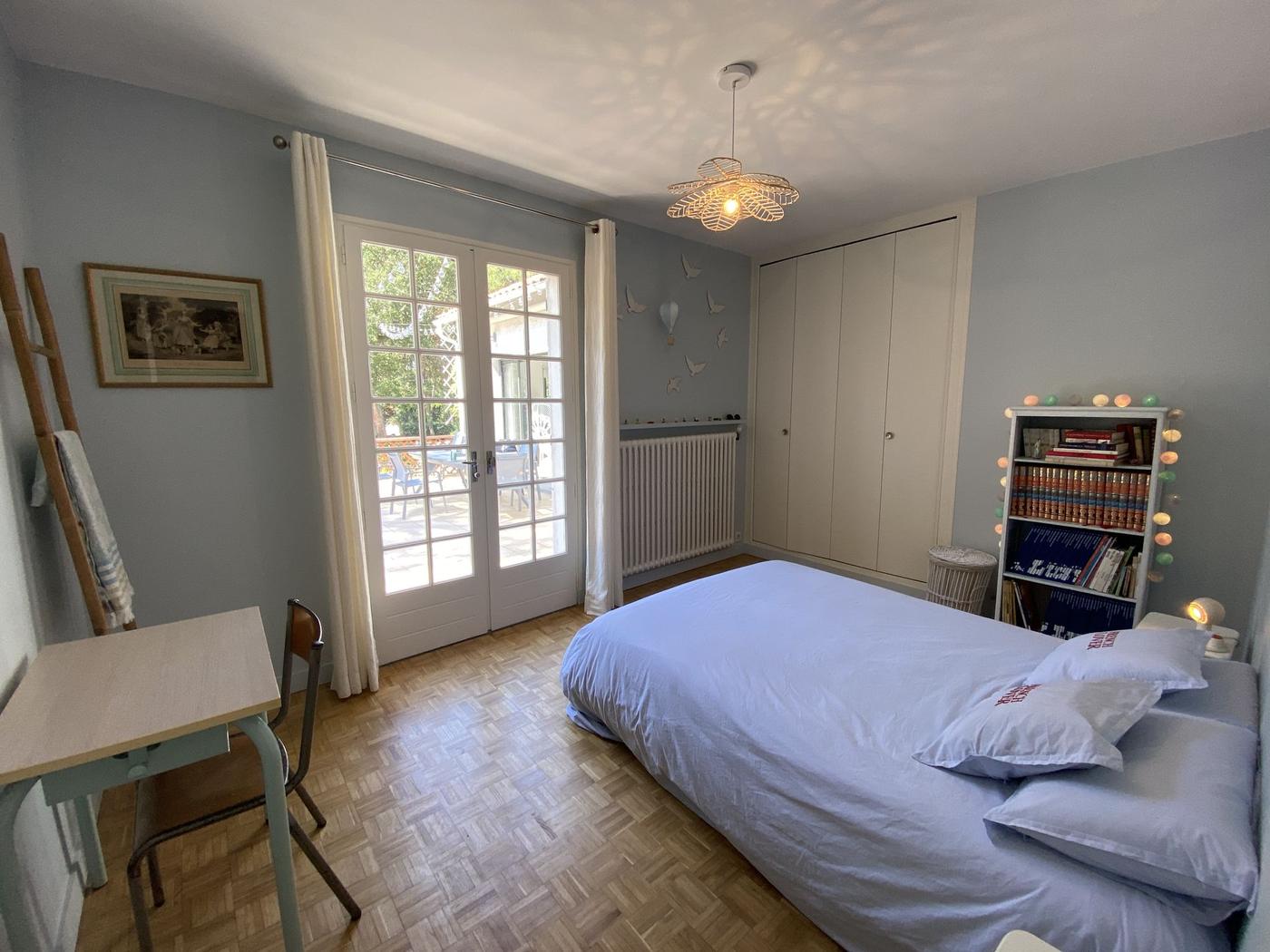 Chambre bleu ciel