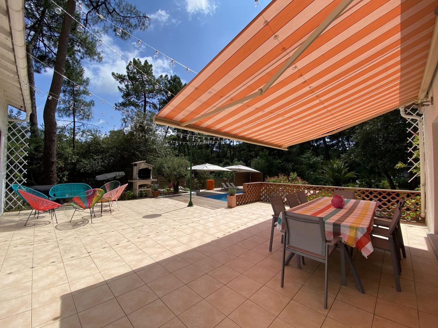 La terrasse couverte